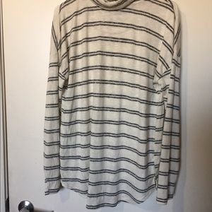 Striped long sleeve shirt